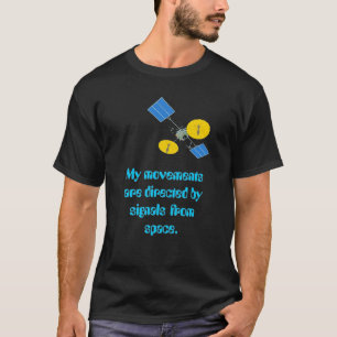 Camiseta Dirigido do espaço