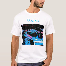 Camiseta Dirigindo em Marte