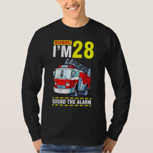 Camiseta Dirigindo o aviso do caminhão de bombeiros, tenho