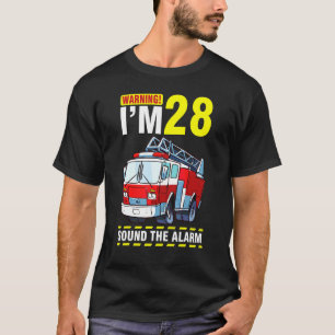 Camiseta Dirigindo o aviso do caminhão de bombeiros, tenho