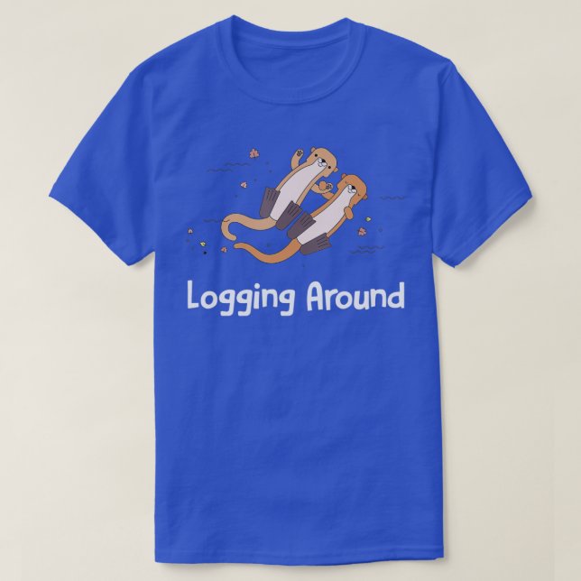 Camiseta Dirigindo-Se Em Torno De Outros Animais Do Mar De  (Frente do Design)