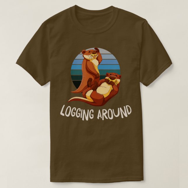 Camiseta Dirigindo-Se Em Torno De Outros Animais Do Mar De  (Frente do Design)