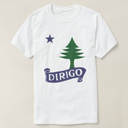 Camiseta Dirigo / 1901 Maine Flag