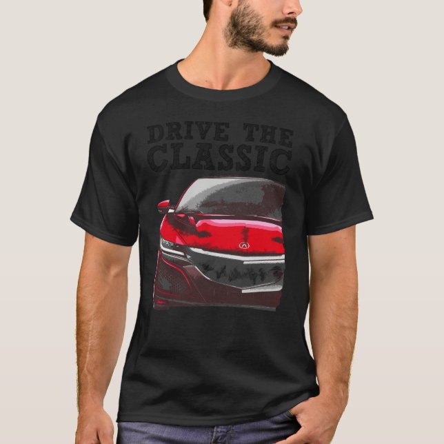 Camiseta dirija o clássico-acura nsx (Frente)