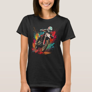 Camiseta Dirt Bike Motocross Bike Racer 1