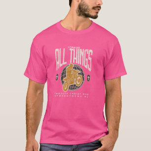 Camiseta Dirt Bike Motocross Biker Pode Fazer Todas As Cois