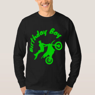 Camiseta Dirt Bike Motocross Rider B-day Boy Extreme Birthd