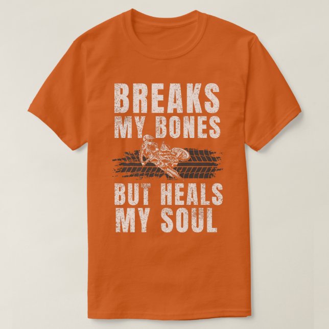 Camiseta Dirt Bike Rider Biker Motorcycle Riding Outfit   (Frente do Design)