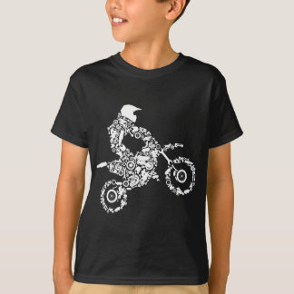Camiseta Dirt Bike Rider Motocross Enduro Biking Boys