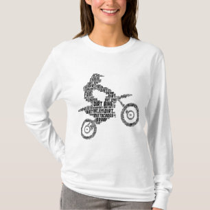 Camiseta Dirt Bike Rider Motocross Enduro Biking Boys
