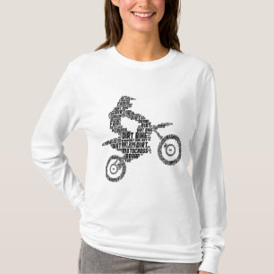 Camiseta Dirt Bike Rider Motocross Enduro Biking Boys