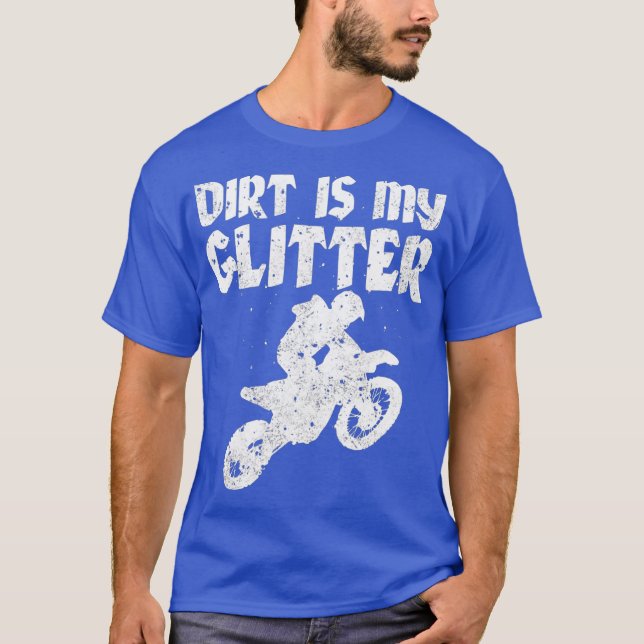 Camiseta Dirt Bike Riding DIrt É Minha Motocross MX (Frente)