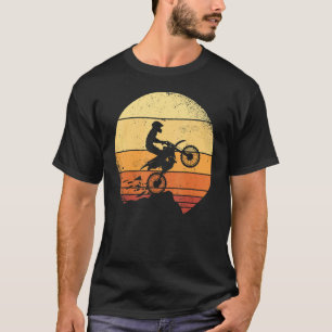 Camiseta Dirt Biker Retro Sunset Vintage Biota Motocross