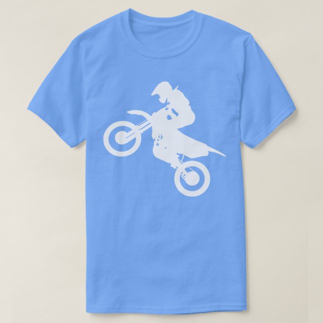 Camiseta Dirtbike Dirt Bike Bike Stunt (Frente do Design)