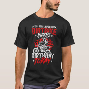 Camiseta Dirtbike Graphic Para Mulheres Homens Crianças Mot