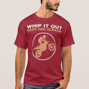 Camiseta Dirtbike Motocross Engraçado Dizendo Camada