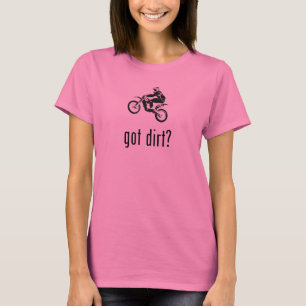 Camiseta Dirtbike obtido da bicicleta da sujeira offroad