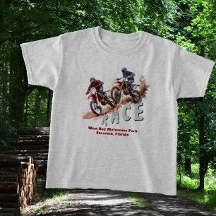 Camiseta Dirtbike Racing Motocross Boys personalizado