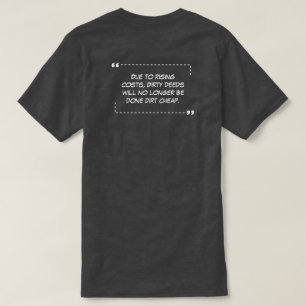 Camiseta Dirty Deeds Charmalho T-Shirt