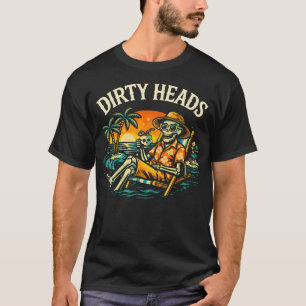 Camiseta Dirty Heads Skeleton Beach Verão
