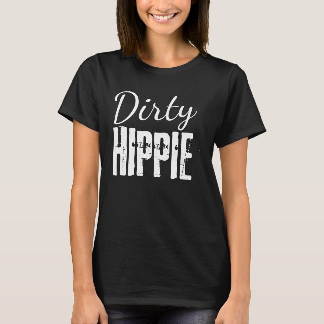 Camiseta Dirty Hippie BoHo Hippie  2 (Frente)