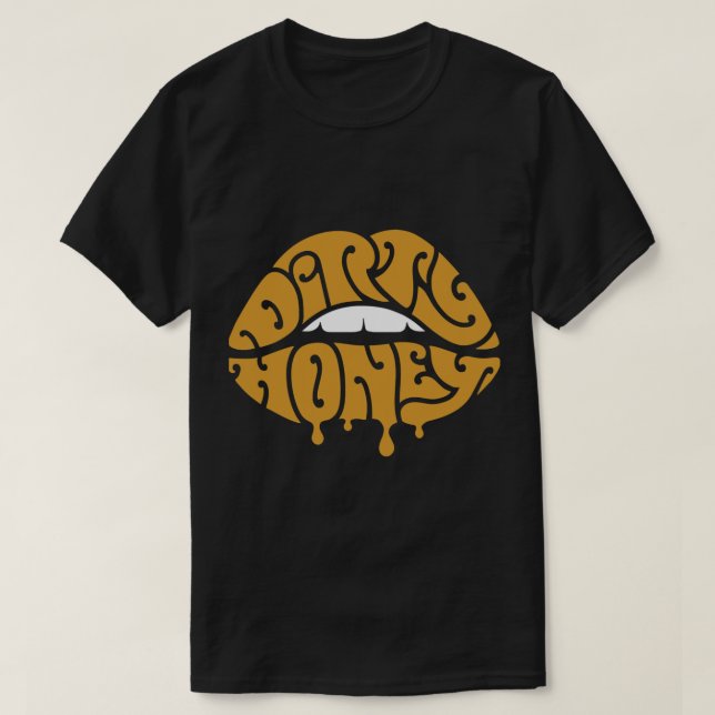 Camiseta Dirty Honey Band Logo Classic Essential T-Shirt (Frente do Design)