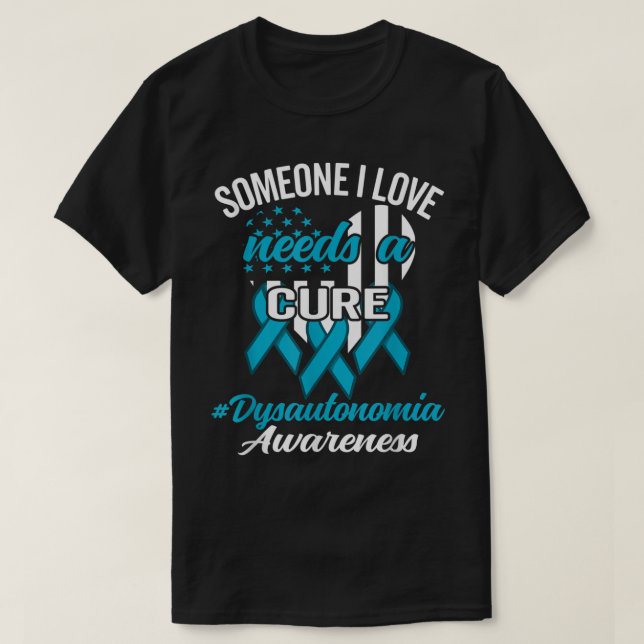 Camiseta Disautonomia POTE consciência (Frente do Design)