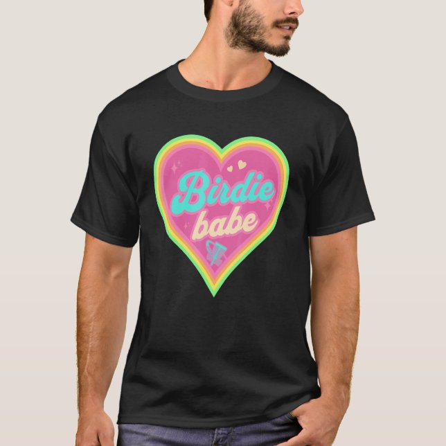 Camiseta Disc Golf   Cute Birdie Babe II (Frente)