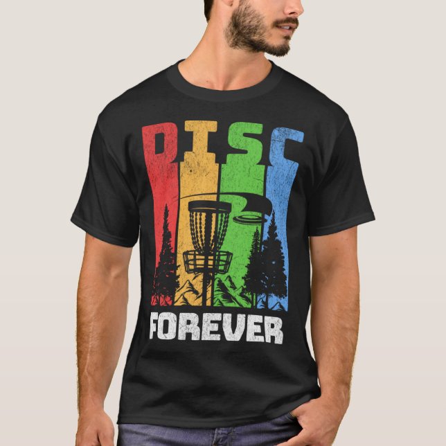 Camiseta Disc Golf Disc Forever (Frente)