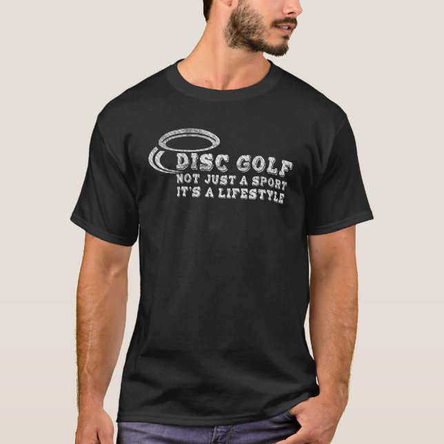 Camiseta Disc Golf Not Just A Sport Its Lifestyle Disc Golf (Frente)