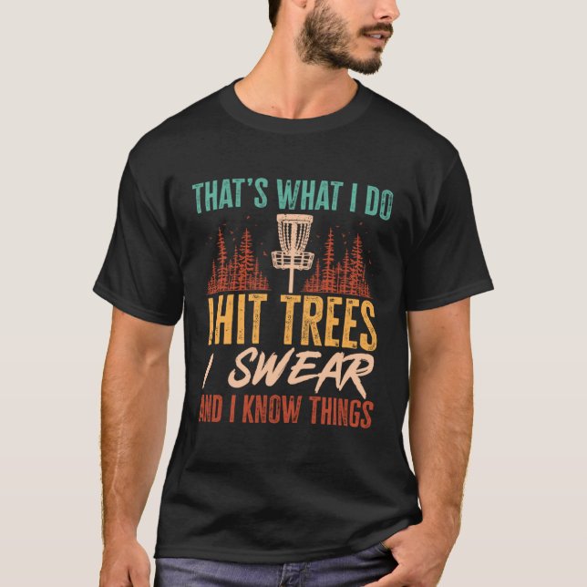 Camiseta Disc Golf Player That s What I Do Disc Golf (Frente)