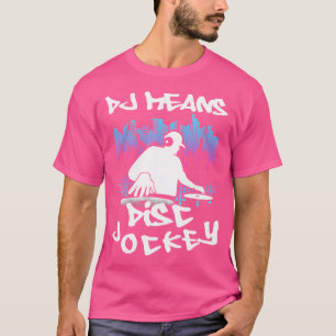 Camiseta Disc Jockey Dj Discjockey House Club Soundtechno E