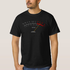 Camiseta Discagem do medidor de VU - T-shirt