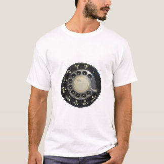 Camiseta Discagem por Telefone Rotativo Antigo
