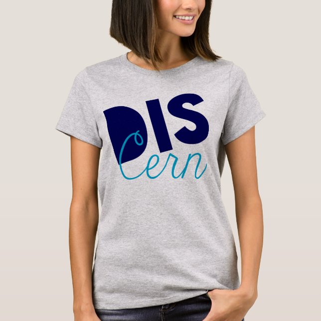 Camiseta Discernimento do Guerreiro Espiritual Cristão (Frente)