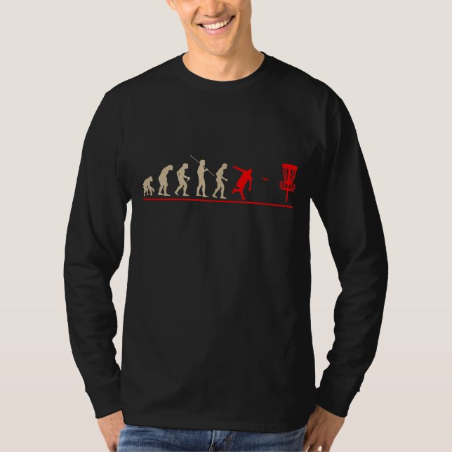 Camiseta Discgolf Evolution Frolf Frisbee Discgolf (Frente)