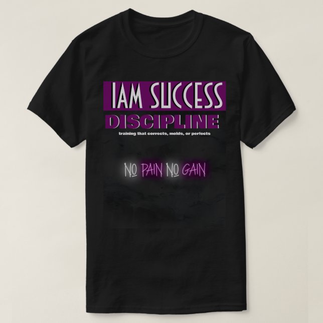 CAMISETA DISCIPLINA (Frente do Design)