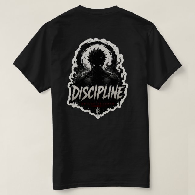 CAMISETA DISCIPLINA (Verso do Design)