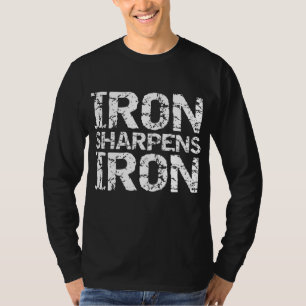 Camiseta Disciplina de exercício cristão afligido Iron Sha