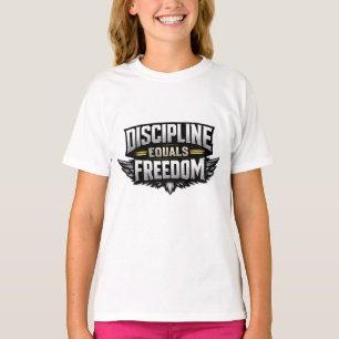 Camiseta Disciplina É Igual à Liberdade – Design Motivacion