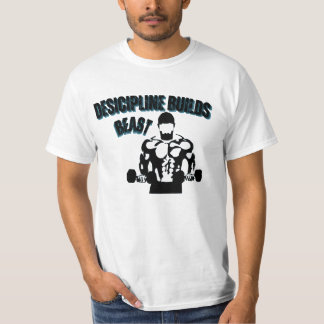 Camiseta Disciplina em vez de Motivação — Construa esse Cor