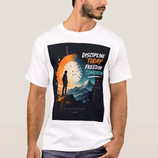 Camiseta Disciplina Hoje Liberdade Amanhã
