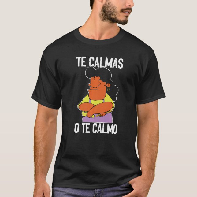 Camiseta Disciplina latina hispânica mexicana (Frente)