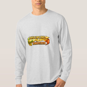 Camiseta Disciplina Sobre a Mentalidade de Negociação de Ou