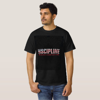 Camiseta Disciplina Sobre Conforto | Mentalidade Patriótica