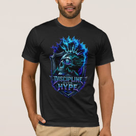 Camiseta Disciplina Sobre Hype Bitcoin Cripto Mentalidade D