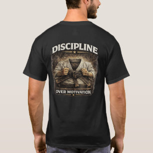 Camiseta Disciplina Sobre Motivação