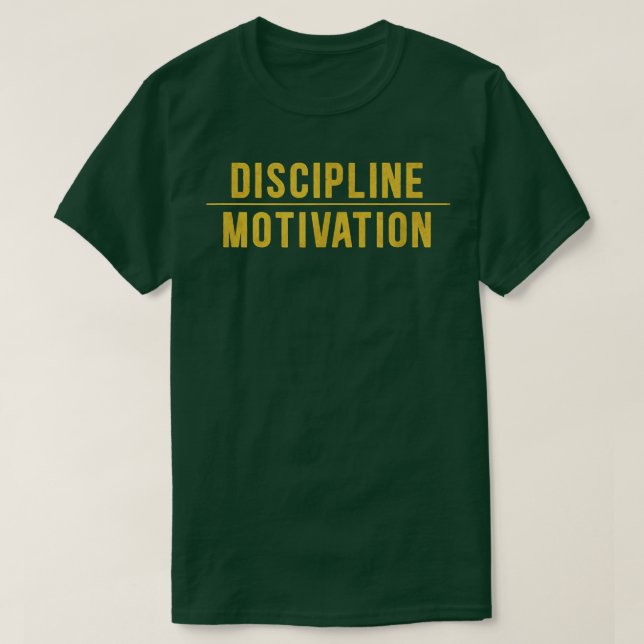 Camiseta Disciplina Sobre Motivação Musc De Hustle Workout  (Frente do Design)