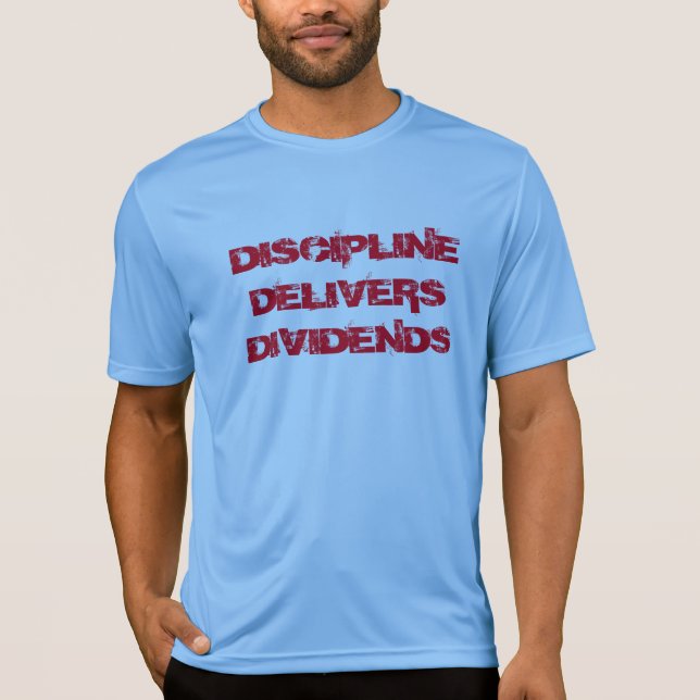 CAMISETA DISCIPLINE FORNECE DIVIDENDOS (Frente)