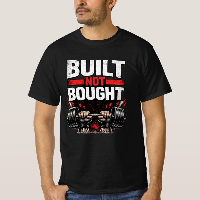 Camiseta Discipline Over Motivation Gym T-Shirt | Hardcore  (Frente)